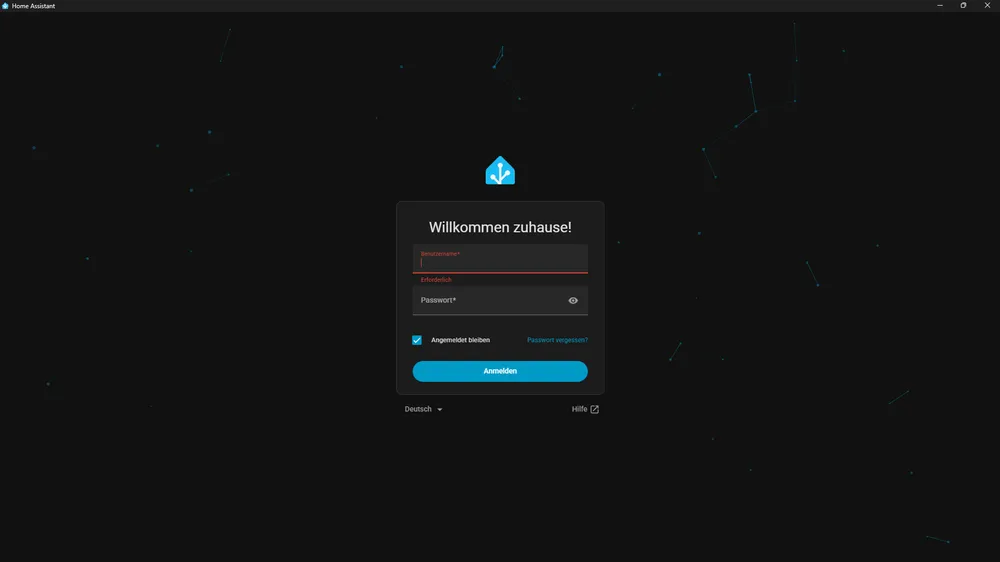 Home Assistant Desktop