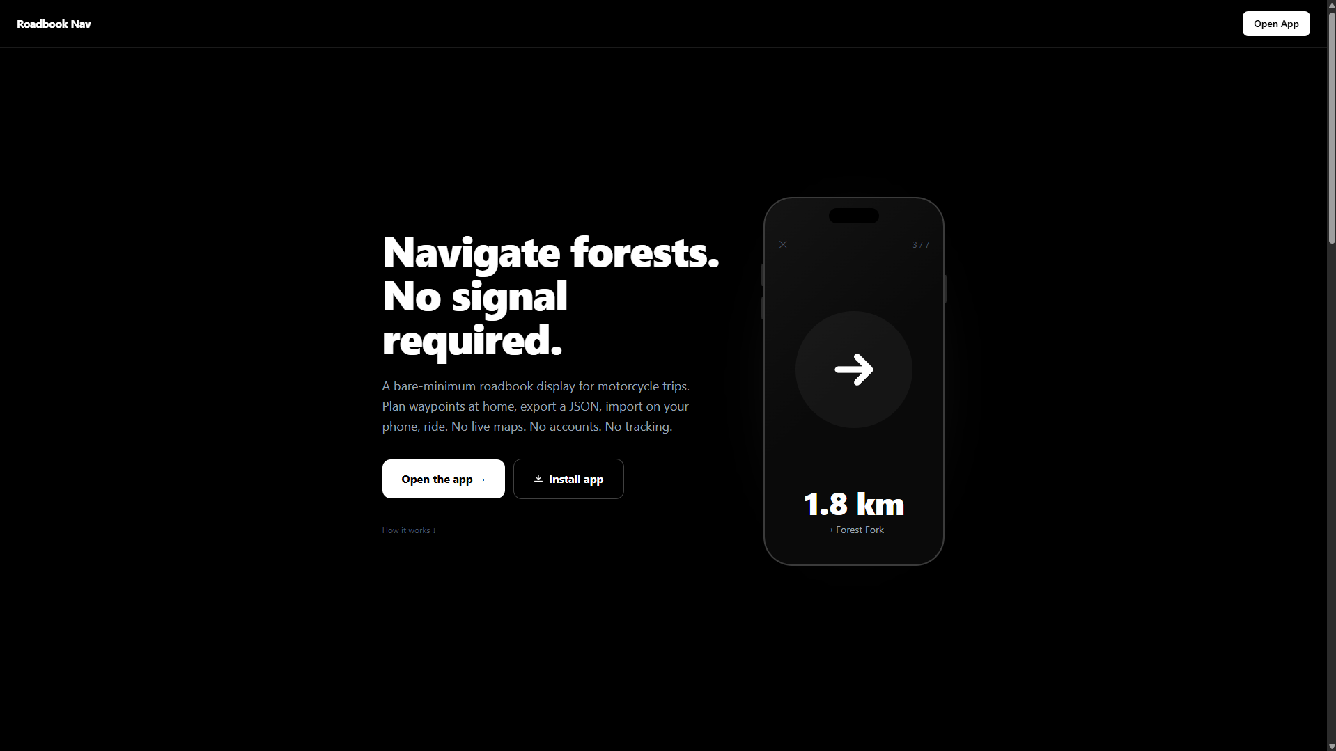 Roadbook Nav
